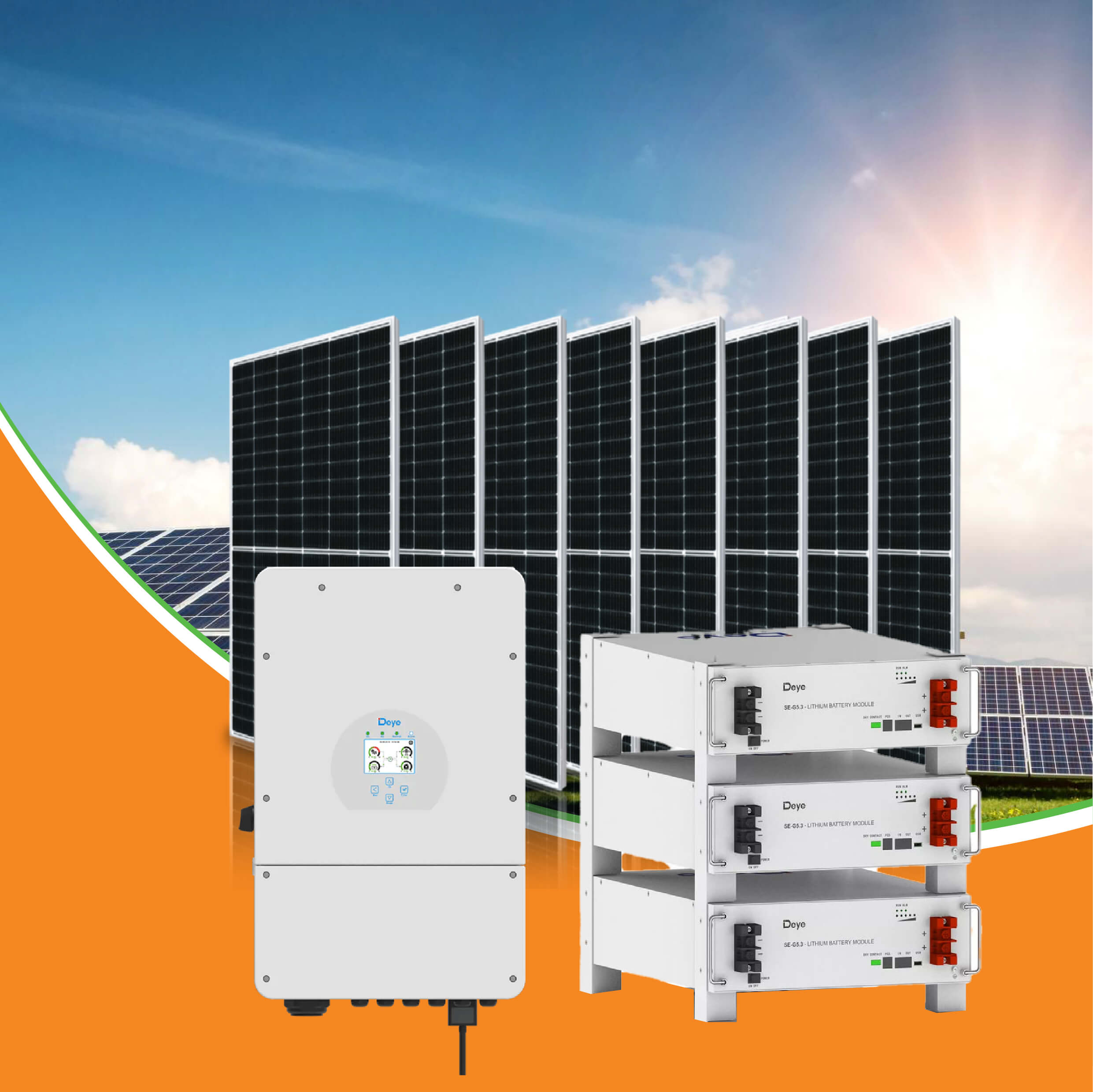 12kW Solar System (Deye - Keeps You Off the Grid ... Forever)